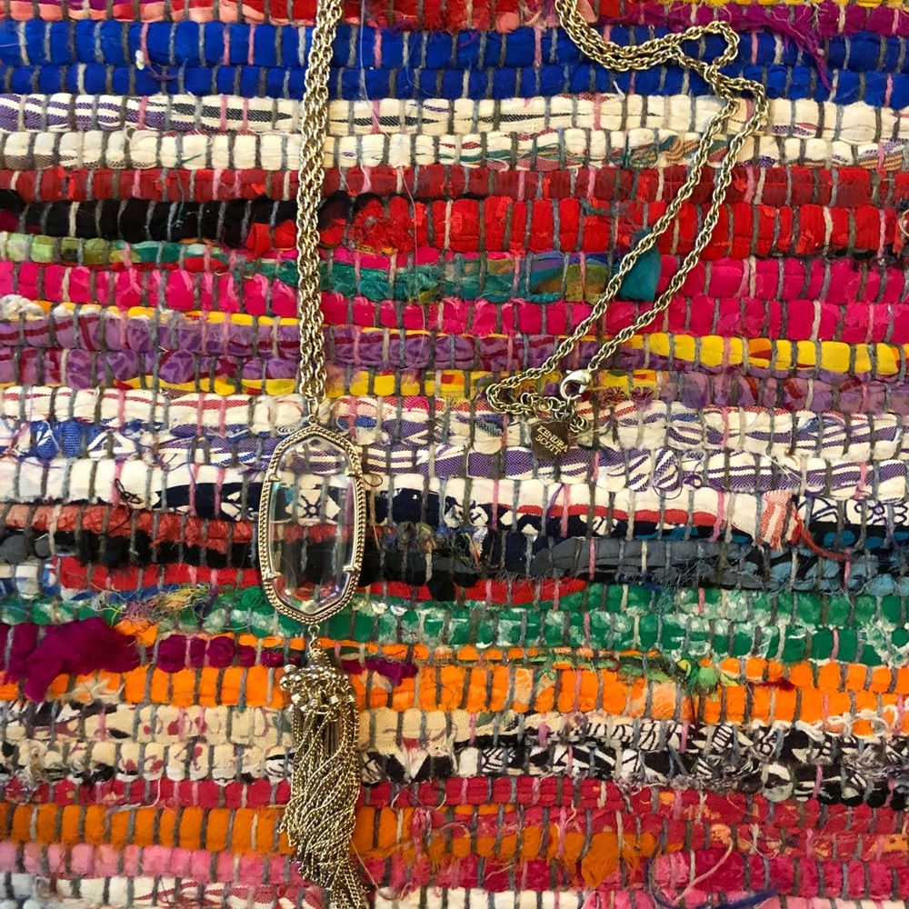 Kendra Scott iridescent necklace
